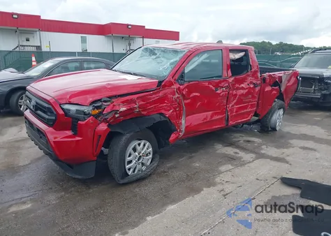 2024 Toyota Tacoma Sr 4Wd из США, поврежденный, VIN 3TYLD5KN1RT001227